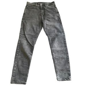 Koaj Basic Black/Grey Lowrise Carrot Fit Skinny Jeans Men's Size 28